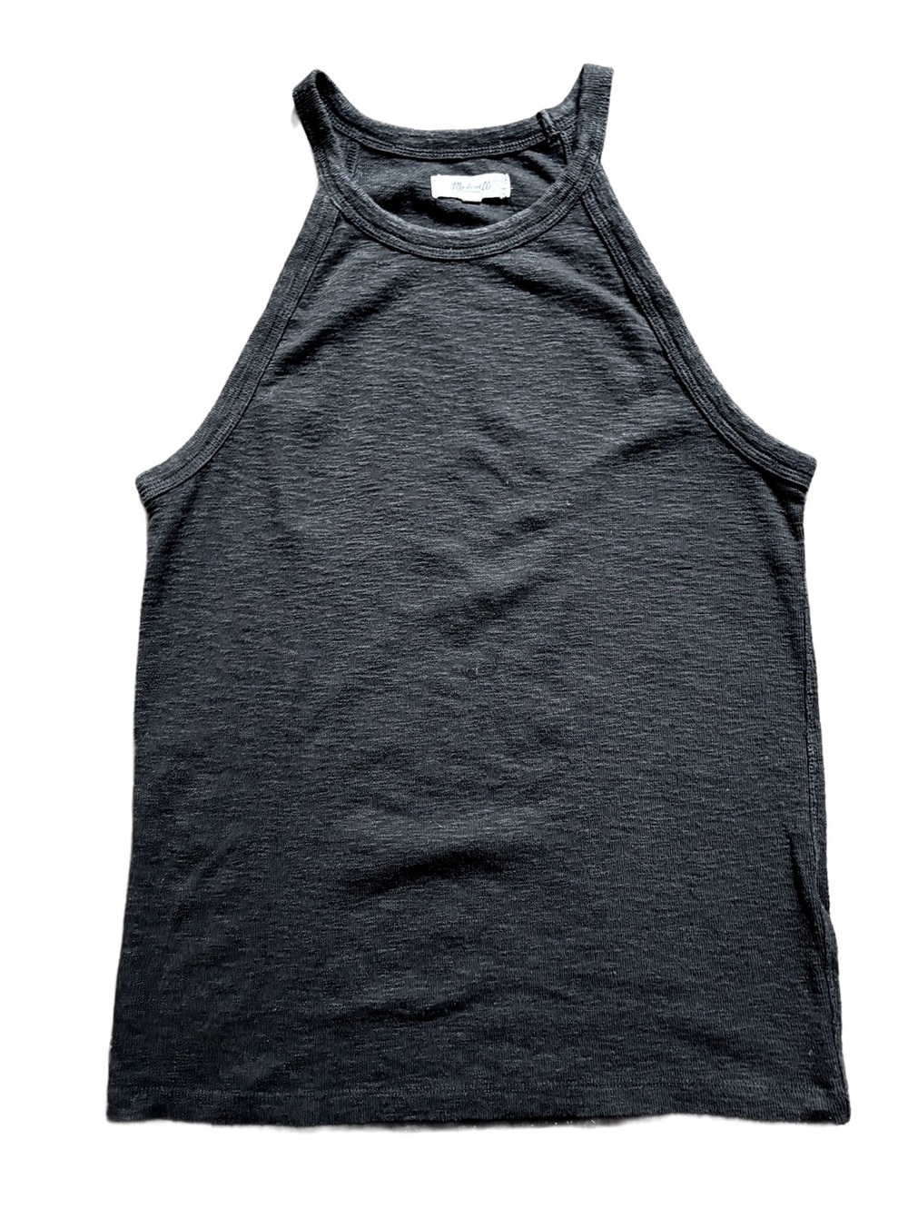 Madewell high neck tank top - woman’s size Small